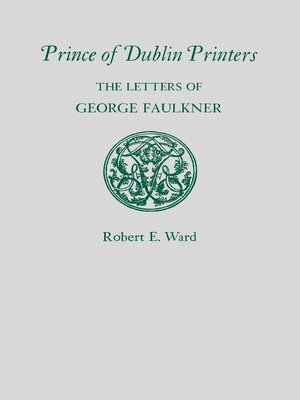 cover image of Prince of Dublin Printers